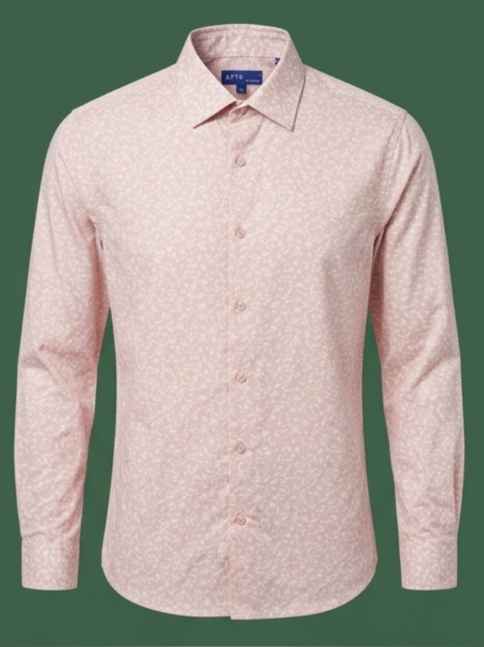 Apt. 9 Men’s Light Pink Floral Dress Shirt